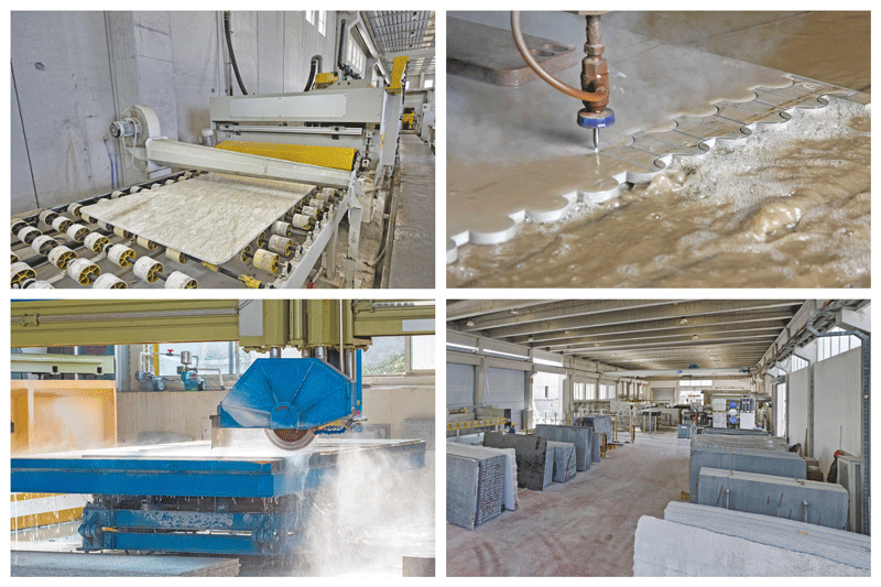 Naturstein-Zuschnitte auf Maß