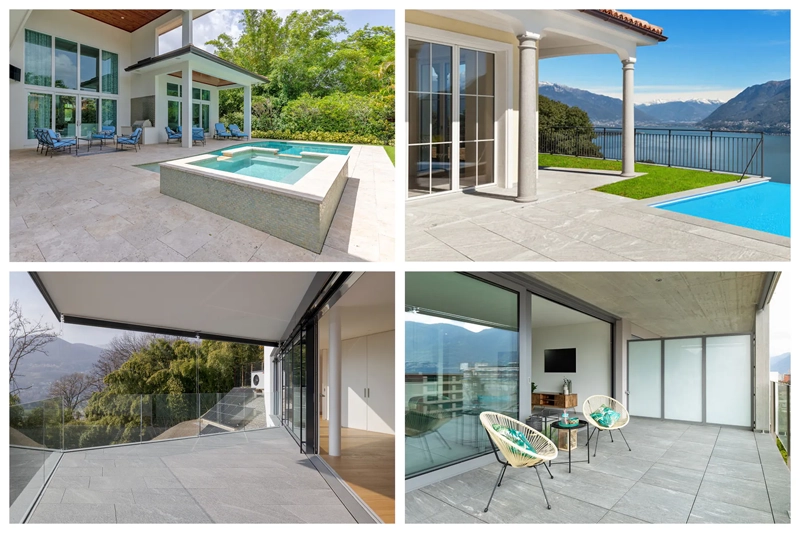 Terrassenplatten aus Naturstein